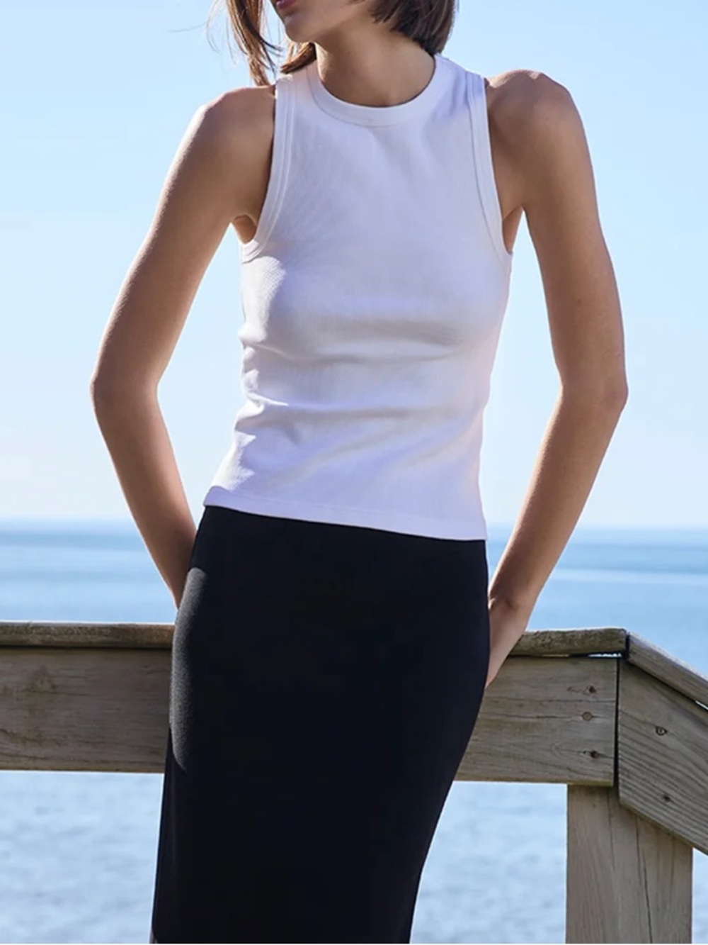 Sold Out Not so Basic Tank White S